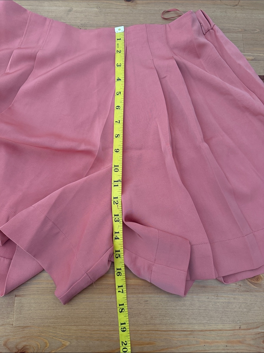 Banana Republic 2-Piece Coral Vest & Pleated Shorts Set Size 4 Top M Bottom - Picture 14 of 16